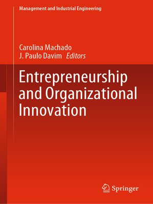 cover image of Entrepreneurship and Organizational Innovation